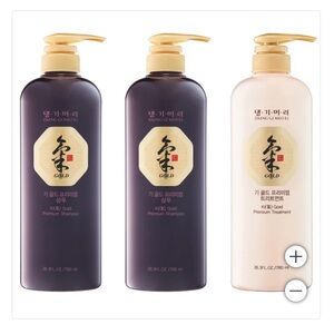 Daeng Gi Meo Ri Ki Gold Premium Shampoo and Treatment Set